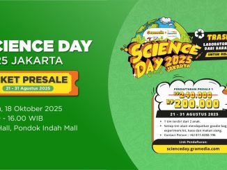 Promo Gramedia Science Day Tiket Presale 1 Harga Spesial 200K