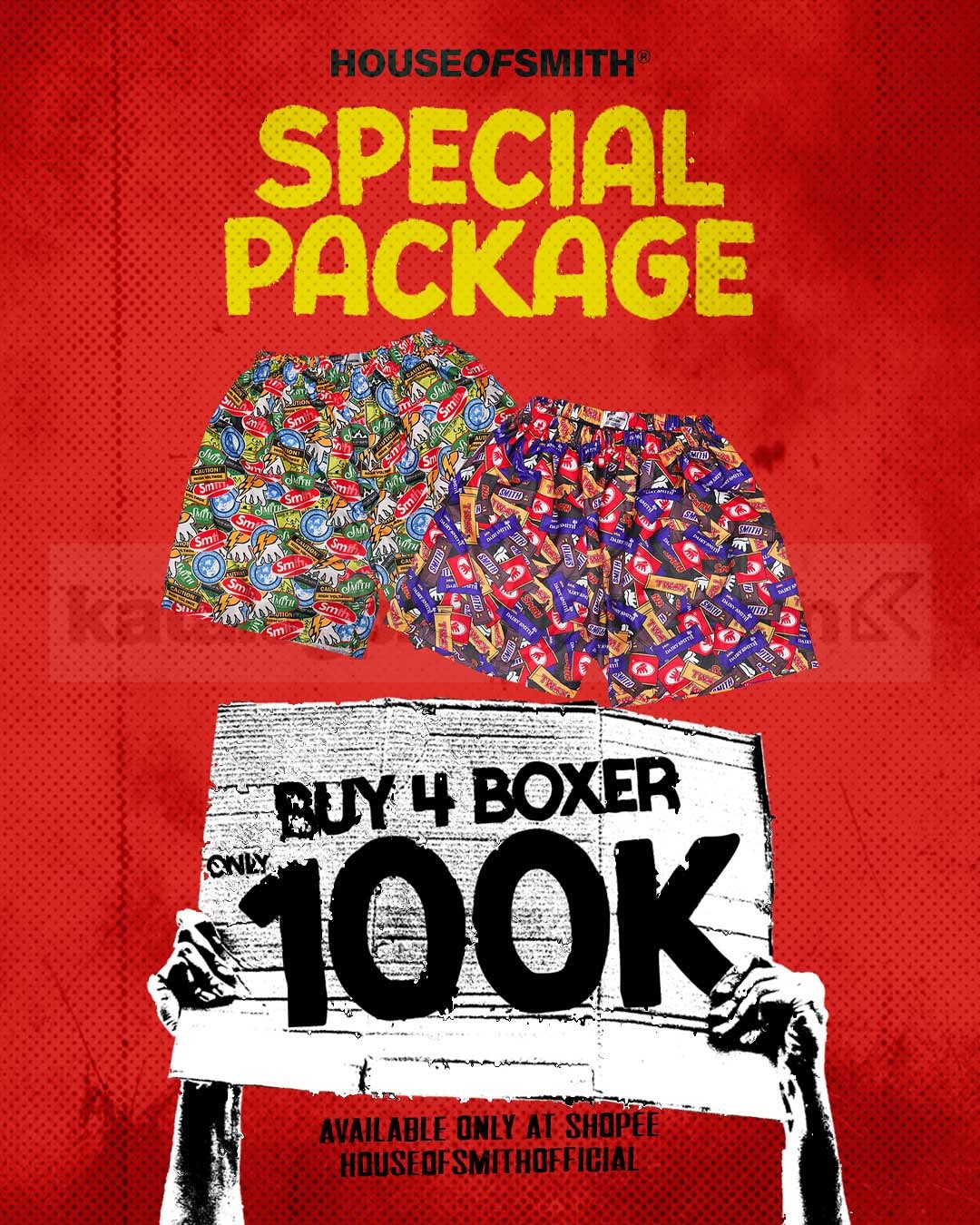 Promo House Of Smith di Shopee Diskon hingga 80% + Flash Voucher Kemerdekaan 