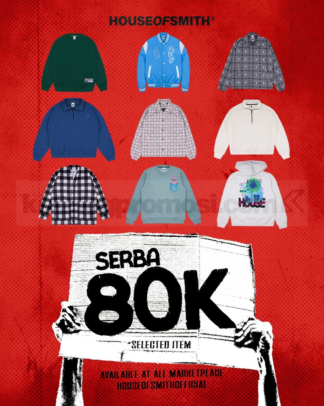 Promo House Of Smith di Shopee Diskon hingga 80% + Flash Voucher Kemerdekaan 