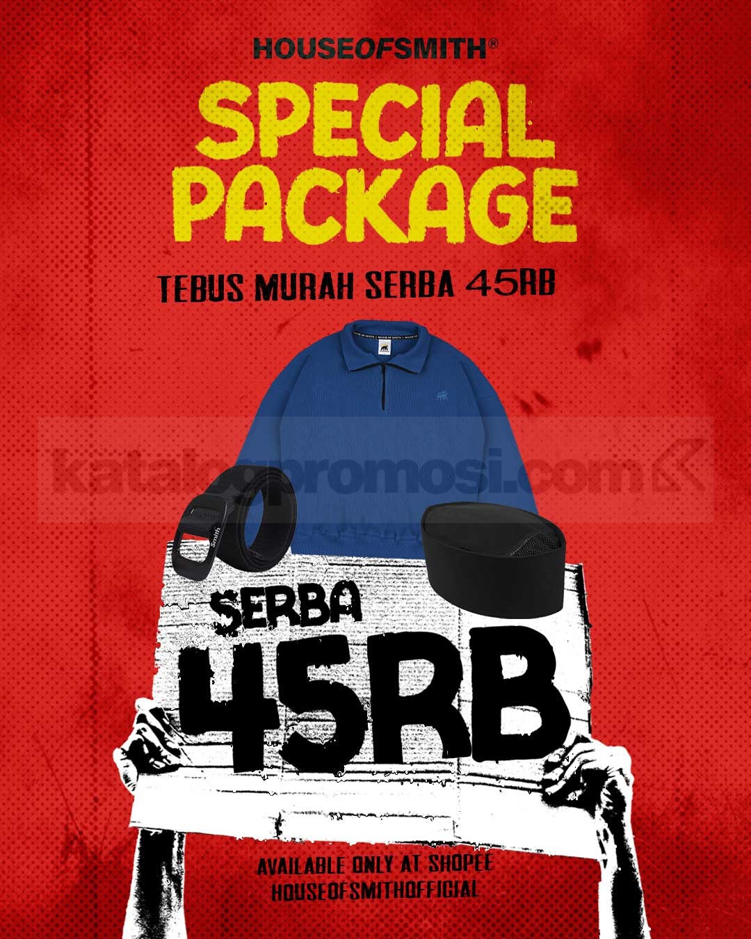 Promo House Of Smith di Shopee Diskon hingga 80% + Flash Voucher Kemerdekaan 