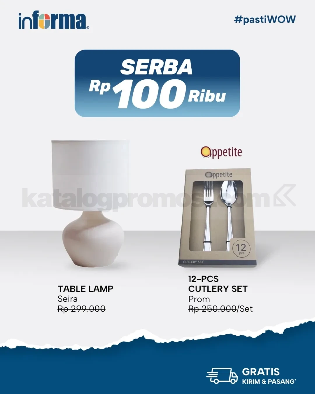 Promo INFORMA WOW Spesial 10.10 TAMBAH 10K DAPAT 2!