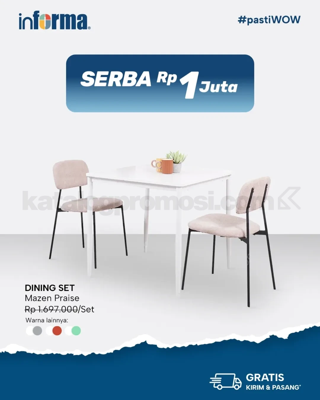 Promo INFORMA WOW Spesial 10.10 TAMBAH 10K DAPAT 2!