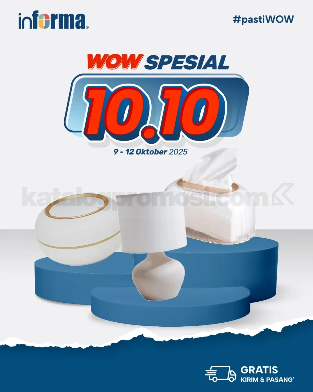 Promo INFORMA WOW Spesial 10.10 TAMBAH 10K DAPAT 2!