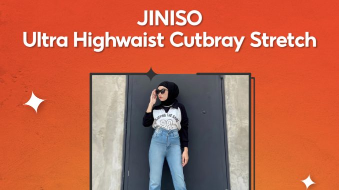 Promo JINISO Ultra Highwaist Cutbray Stretch di Shopee 8.8 Harga Spesial