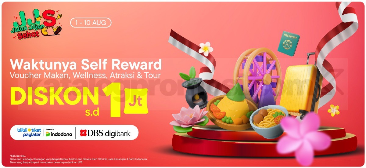 Promo Jalan Jajan Sehat (JJS) di Blibli Diskon hingga 1 Juta