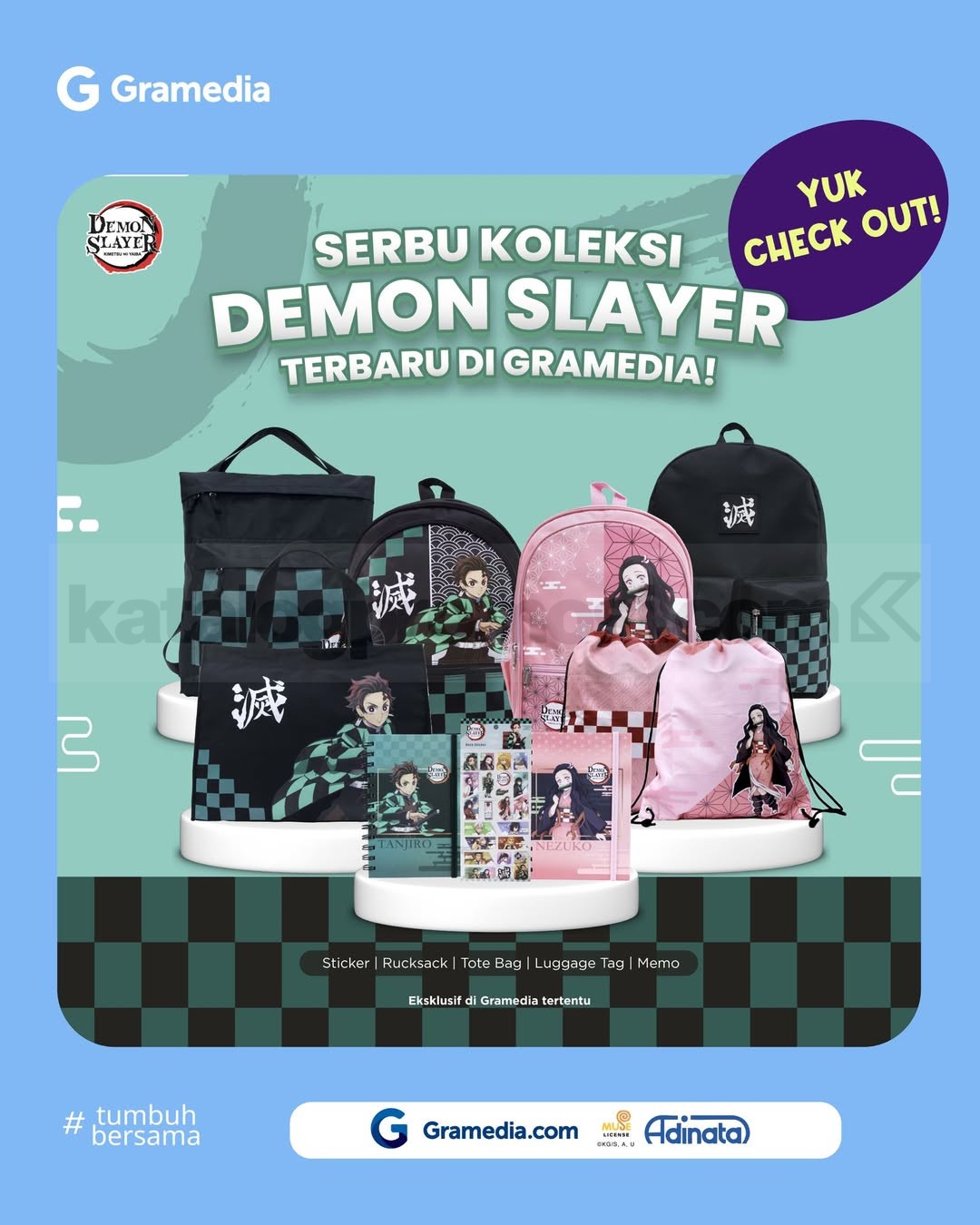 Promo Koleksi Demon Slayer Terbaru kini Hadir di Gramedia - Stok Terbatas!