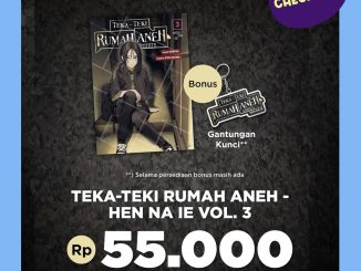 Promo Komik Teka-Teki Rumah Aneh Volume 3 di Gramedia.com Bonus Gantungan Kunci