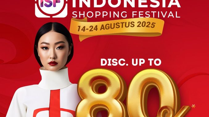 Promo Kota Kasablanka Indonesia Shopping Festival Diskon hingga 80%