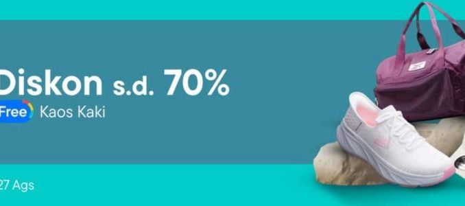 Promo MAP Lifestyle di Blibli Payday Diskon hingga 70% + GRATIS Kaos Kaki