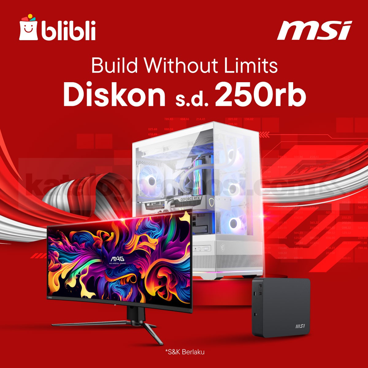 Promo MSI di Blibli Diskon hingga 250K 