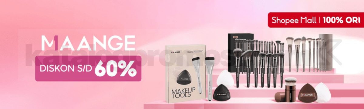 Promo Maange di Shopee Mall Diskon hingga 60%