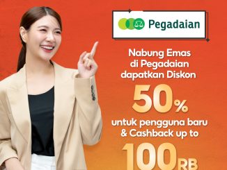 Promo Pegadaian di Shopee 8.8 Diskon 50% dan Cashback 100K