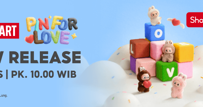 Promo Pop Mart The Monsters Pin for Love Series kini Tersedia di Shopee