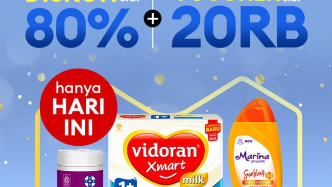 Promo Tempostore di Lazada Diskon hingga 80% + Voucher 20K