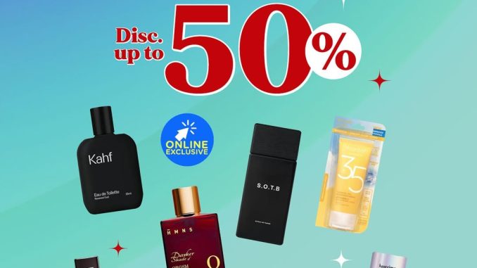 Promo Watsons Local Fest Diskon hingga 50% Online Exclusive