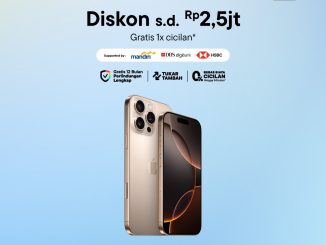 Promo iPhone di Blibli Payday Diskon hingga 2,5 Juta dan GRATIS 1x Cicilan!