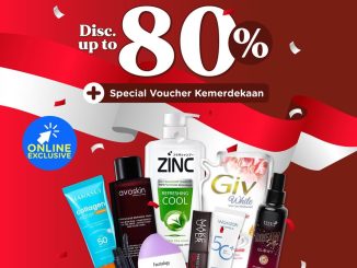 Watsons AgustuSale Diskon hingga 80% + Voucher Spesial Kemerdekaan