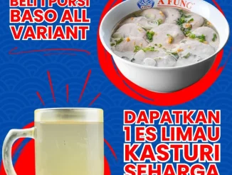 Promo Baso A Fung Tebus Murah Es Limau Kasturi cuma Rp. 4.545