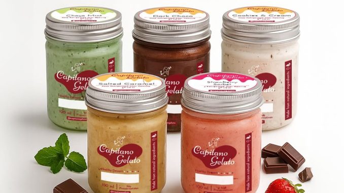 Promo Capitano Gelato September Special Treats Beli 5 Gratis 1 Jar