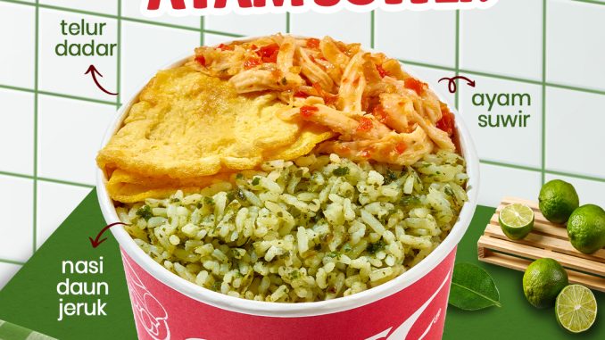 Promo CFC Menu Baru! Nasi Daun Jeruk Ayam Suwir Harga Mulai Rp 13.636 1