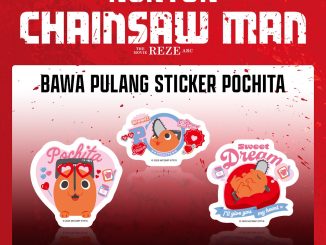 Promo Cinema XXI Tukar Tiket Chainsaw Man The Movie: Reze Arc dapat Sticker Pochita