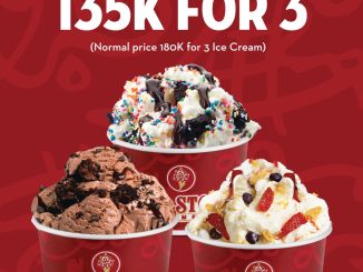 Promo Cold Stone Bundle 3 Ice Cream cuma 135K 9