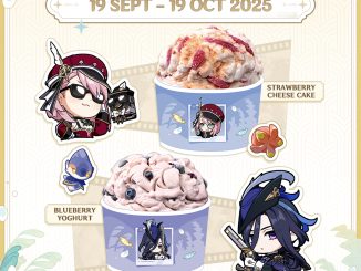 Promo Genshin Impact × Cold Stone Special Creations & Packages