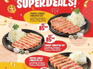 Promo Kimukatsu Gyukatsu SuperDeals Set cuma Rp85.000 aja* 1