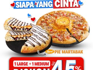Promo Domino’s Pizza Siapa Yang Cinta 2 Pizza Best Seller Diskon Hingga 45%