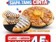 Promo Domino’s Pizza Siapa Yang Cinta 2 Pizza Best Seller Diskon Hingga 45%