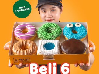 Promo Dunkin' Donuts E-Voucher Grab Beli 6 Gratis 6 Donat 3