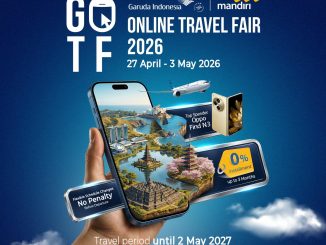Garuda Indonesia Online Travel Fair 2026 periode 27 April – 3 Mei 2026 pembelian tiket domestik internasional
