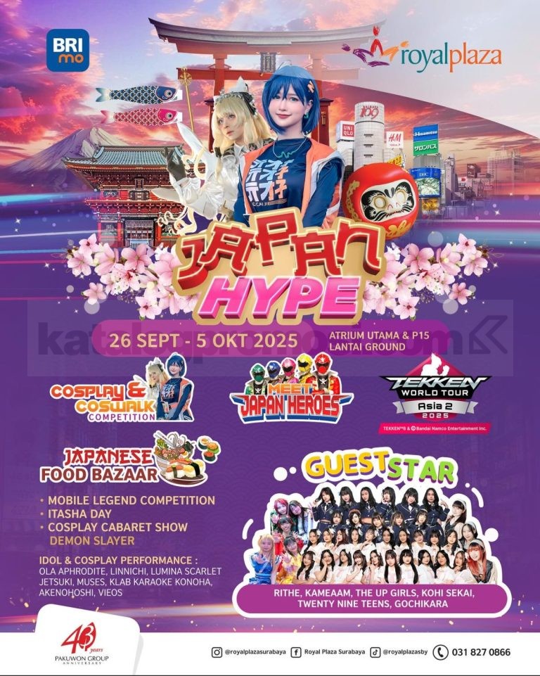 Japan Hype 2025 di Royal Plaza Surabaya