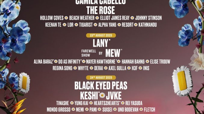 LaLaLa Festival 2025 di Jakarta International Expo 22 – 24 Agustus 2025 dengan lineup artis internasional dan lokal