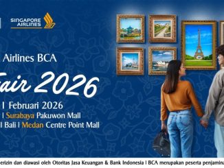 Singapore Airlines BCA Travel Fair 2026 di Jakarta Surabaya Denpasar dan Medan