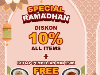 Promo Fat Bubble Special Ramadhan diskon 10% + gratis pasta min. Rp. 250.000