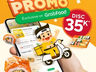 Promo Genki Sushi GrabFood Sushi Party Diskon 35K