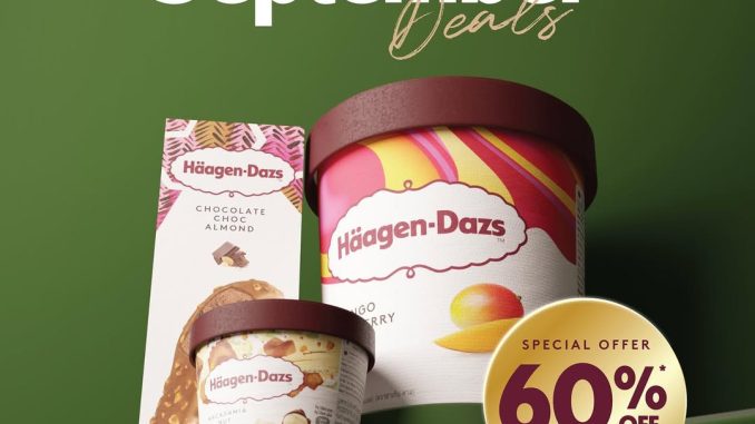 Promo Häagen-Dazs September Deals GoFood Diskon 60%