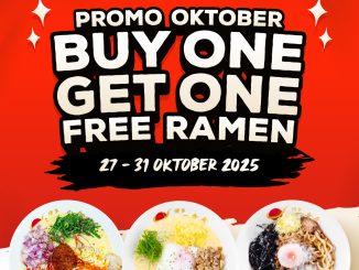 Promo Hakata Ikkousha Buy One Get One Free Ramen* 3
