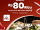 Promo I-tasuki Resto Spesial BNI Diskon Rp 80Ribu 1
