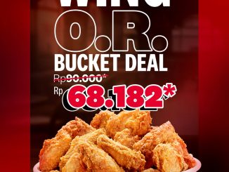 Promo KFC Wing O.R. Bucket Deal cuma Rp68.182*