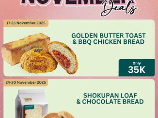 Promo MAISON FEERIE November Deals Bread Combinations Only 35K* 3