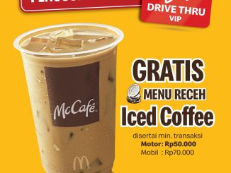 Promo McDonald’s Drive Thru Gratis Menu Receh Iced Coffee