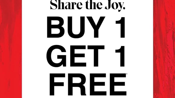 Promo Hush Puppies Christmas Deal Buy 1 Get 1 Free* 1
