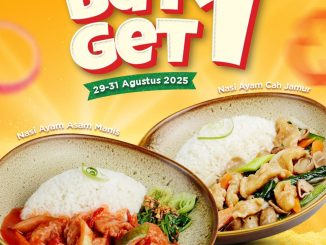 Promo TONG TJI Tea House Buy 1 Get 1 Nasi Ayam*