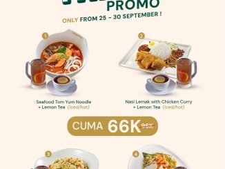 Promo PappaRich Pappa Payday Combo Menu Favorit + Lemon Tea hanya Rp 66K