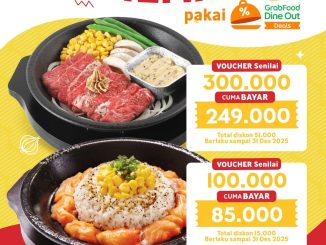 Promo Pepper Lunch GrabFood Dine Out Deals! Beli Voucher Hemat Hingga 17%