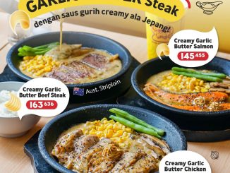 Promo Pepper Lunch New! Creamy Garlic Butter Steak Spesial 8