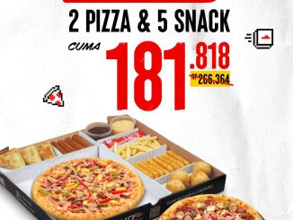 Promo PHD Weekend 1 Big Box + 1 Regular Pizza cuma Rp181.000