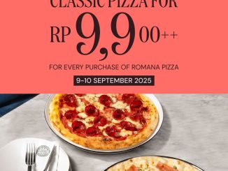 Promo Pizza Marzano Spesial 9.9 Dapatkan Classic Pizza cuma Rp. 9.900++